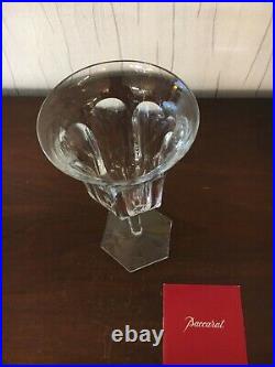 5 verres à eau GM Malmaison en cristal de Baccarat h 20.5 cm(prix à la pièce)