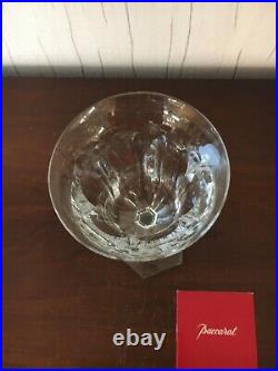 5 verres à eau GM Malmaison en cristal de Baccarat h 20.5 cm(prix à la pièce)