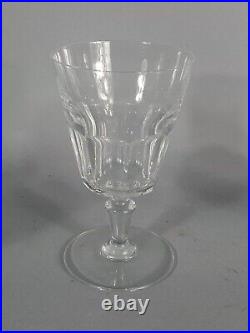 5 verres à eau cristal de Baccarat parfait état C229 5 verres à eau cristal de Baccarat parfait état C229