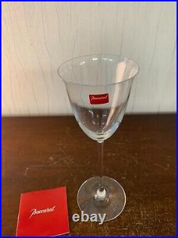 5 verres à vin modèle Filao en cristal de Baccarat (prix à la pièce)