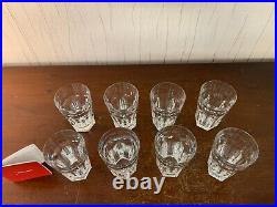 5 verres à whisky modèle Harcourt cristal Baccarat h 10.5 cm (prix la pièce)