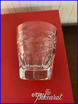 5 verres à whisky modèle Jonzac en cristal de Baccarat (prix à la pièce)