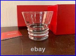 5 verres à whisky modèle Véga Cristal de Baccarat h 8.5 cm (prix à la pièce)