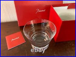 5 verres à whisky modèle Véga Cristal de Baccarat h 8.5 cm (prix à la pièce)