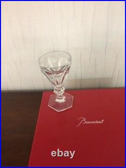 60 Verres à Vin blanc Service Harcourt en cristal de Baccarat (prix à la pièce)