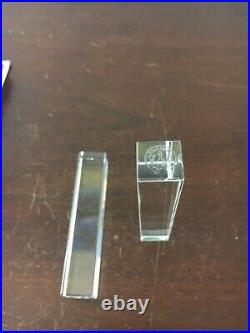 60 portes couteaux cristal de Baccarat (prix des 12 pièces)