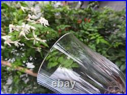 6 ANCIENS VERRES A VIN BLANC PORTO CRISTAL DE BACCARAT modèle TULIPE Ht 11,5 cm