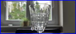 6 ANCIENS VERRES A VIN CRISTAL BACCARAT MODELE CAVOUR CATALOGUE 1916 Ht 13,5 cm