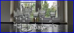 6 ANCIENS VERRES A VIN CRISTAL BACCARAT MODELE CAVOUR CATALOGUE 1916 Ht 13,5 cm