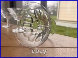 6 Coupes A Champagne En Cristal De Saint Louis A Facettes Dlg Harcourt Baccarat