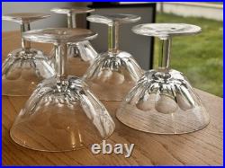 6 Coupes A Champagne En Cristal De Saint Louis A Facettes Dlg Harcourt Baccarat