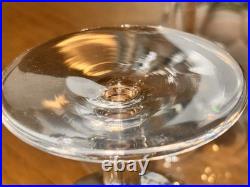 6 Coupes A Champagne En Cristal De Saint Louis A Facettes Dlg Harcourt Baccarat