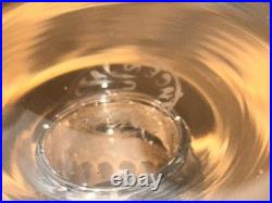 6 Coupes A Champagne En Cristal De Saint Louis A Facettes Dlg Harcourt Baccarat