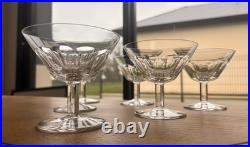6 Coupes A Champagne En Cristal De Saint Louis A Facettes Dlg Harcourt Baccarat