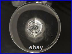 6 VERRES À EAU EN CRISTAL DE BACCARAT modèle CARCASSONNE