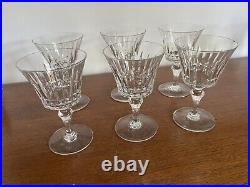 6 Verres À Eau Baccarat Picadilly Lot1