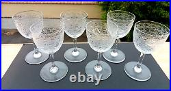 6 Verres BACCARAT modèle ROHAN