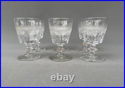 6 Verres Baccarat, Cristal, Fin XIXe 6 Verres Baccarat, Cristal, Fin XIXe