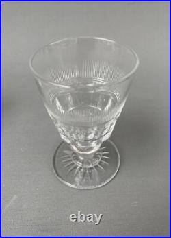 6 Verres Baccarat, Cristal, Fin XIXe 6 Verres Baccarat, Cristal, Fin XIXe