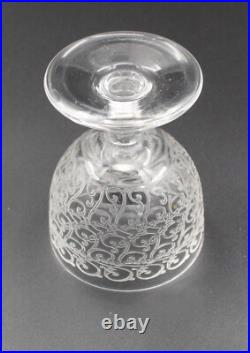 6 Verres En Cristal De Baccarat Modele Rohan H = 7.5 CM