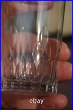 6 Verres Gobelet en Cristal de Baccarat modèle Richelieu H 7,9cm 6 Verres Gobelet en Cristal de Baccarat modèle Richelieu H 7,9cm