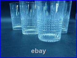 6 Verres / Gobelets à Eau BACCARAT Modèle NANCY Lot n°1