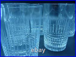 6 Verres / Gobelets à Eau BACCARAT Modèle NANCY Lot n°1