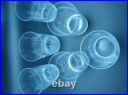 6 Verres / Gobelets à Eau BACCARAT Modèle NANCY Lot n°1