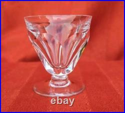 6 Verres à Vin Blanc BACCARAT Cristal Modèle Talleyrand 8,5 cm Apéritif Eau