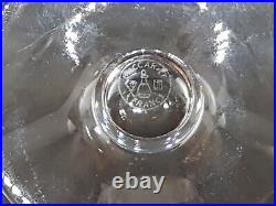 6 Verres à Vin Blanc signés BACCARAT, Modèle Talleyrand. N° 2