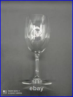 6 Verres à vin Rouge en Cristal de BACCARAT modèle PERFECTION 15,5 cm, signé