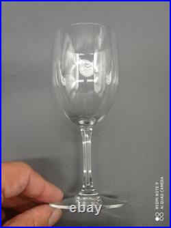 6 Verres à vin Rouge en Cristal de BACCARAT modèle PERFECTION 15,5 cm, signé