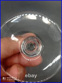 6 Verres à vin Rouge en Cristal de BACCARAT modèle PERFECTION 15,5 cm, signé