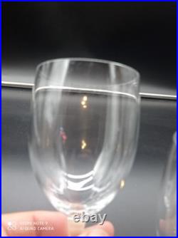 6 Verres à vin Rouge en Cristal de BACCARAT modèle PERFECTION 15,5 cm, signé