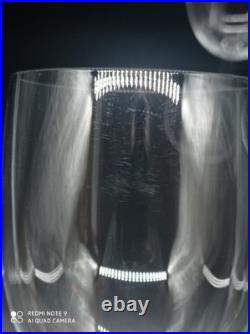 6 Verres à vin Rouge en Cristal de BACCARAT modèle PERFECTION 15,5 cm, signé