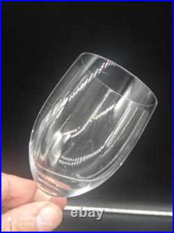 6 Verres à vin Rouge en Cristal de BACCARAT modèle PERFECTION 15,5 cm, signé
