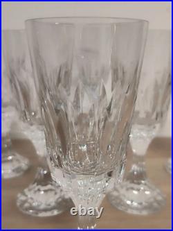 6 Verres en cristal de Baccarat modèle d Assas