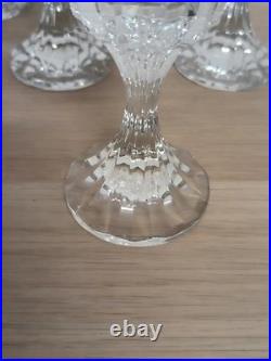 6 Verres en cristal de Baccarat modèle d Assas