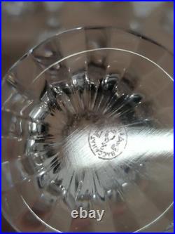 6 Verres en cristal de Baccarat modèle d Assas