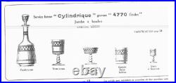 6 anciens verres à EAU cristal gravé Baccarat gravure 4770 étoiles fleur 15 cm 6 anciens verres à EAU cristal gravé Baccarat gravure 4770 étoiles fleur 15 cm
