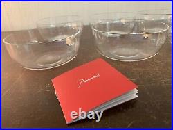 6 coupelles rince doigts en cristal de Baccarat (prix des 6) 6 coupelles rince doigts en cristal de Baccarat (prix des 6)