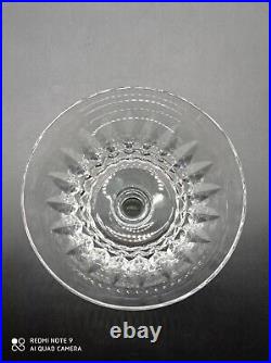 6 coupes à Champagne en Cristal de BACCARAT Modèle PICCADILLY