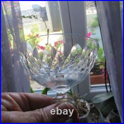 6 coupes a champagne en cristal de Baccarat signé modèle ARMAGNAC