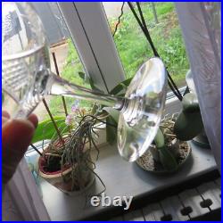 6 coupes a champagne en cristal de baccarat modèle proche a epron