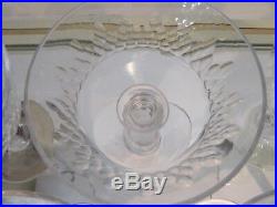6 coupes champagne 12cl cristal Baccarat Richelieu crystal champagne cups