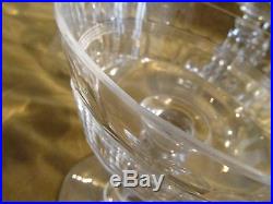 6 coupes champagne cristal Baccarat 1916 taille 8557 crystal champagne cups