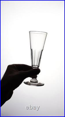 6 flutes à Champagne en cristal de BACCARAT SAINT LOUIS modèle Caton 6 flutes à Champagne en cristal de BACCARAT SAINT LOUIS modèle Caton