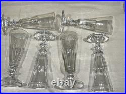 6 flutes à Champagne en cristal de BACCARAT SAINT LOUIS modèle Caton 6 flutes à Champagne en cristal de BACCARAT SAINT LOUIS modèle Caton