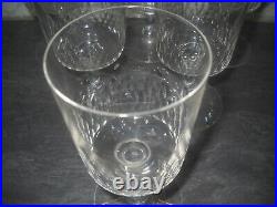 6 grands verres à eau en cristal de Baccarat modèle Richelieu H 15