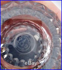6 grands verres orangeade / eau / Whisky cristal de Baccarat modèle Piccadilly